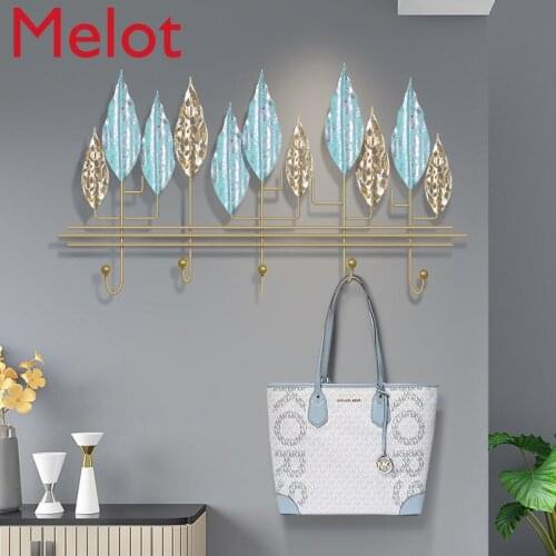 Nordic Creative Decorative Hook Wall Coat Hook Wall Shelf Iron Hallway Key