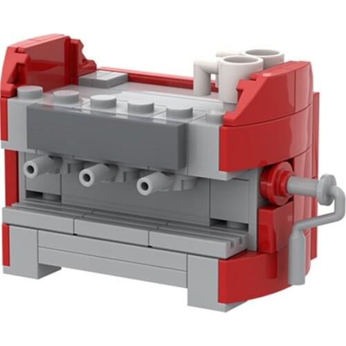 MOC Mini Coffee Maker Kitchen Beverage Machine Milk Little Piano Game Console Building Block Model DIY Education Parts Gifts