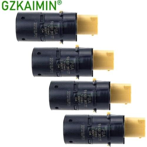 SET 4 new PDC Parking Sensor PSA 9653139777 9649186580 9643326380 for Peugeot for Citroen for Renault 307 308 SW CC