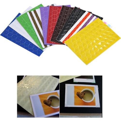 102 pcs/sheet PVC Photo Ablum Corner Stickers DIY Colorful Corner Scrapbook Paper Photo Albums Frame Picture Decoration