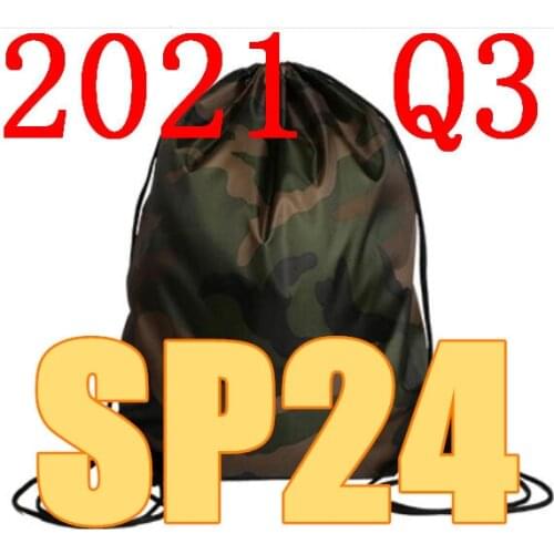Latest 2021 Q3 SP24 New style SP 24 Bunch of pocket and Pull on the rope bag Handbag