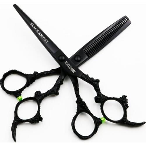 Hair Scissors 6 Inch Professional Hairdressing Scissors High Quality Cutting and Thinning Scissor Set Barber Shears