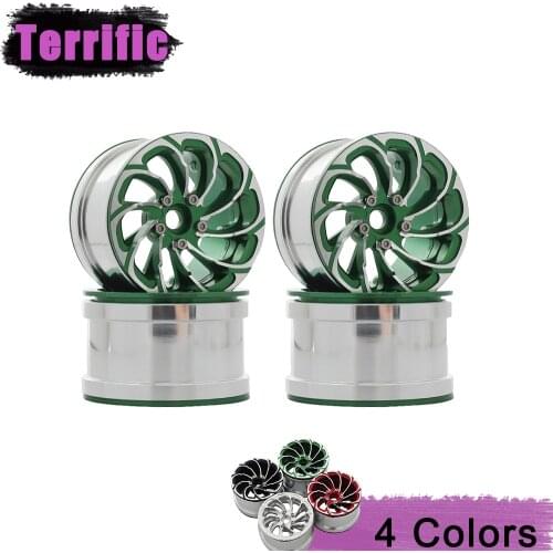 4PCS CNC Metal 2.2 Beadlock Wheels Rim 64x41mm for 1/10 RC Crawler Axial Wraith 90018 RR10 90053 SCX10 Traxxas TRX4 Yeti KM2