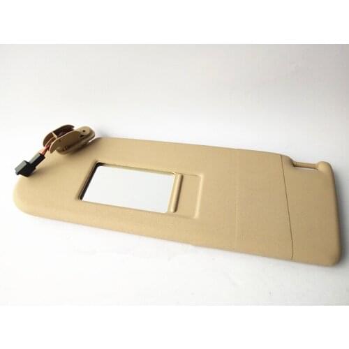OEM Sunvisor Sun Shade with Mirror Light Switch for VW Passat B5 Polo Bora Golf 4 MK4