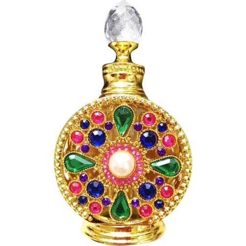 10ml Car Essential Oil Perfume Empty Glass Bottle Hanging Ornament Decoration