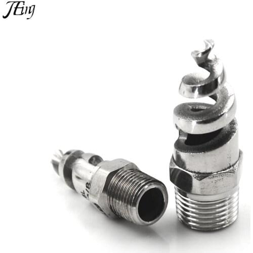 Stainless Steel Spray Sprinkler Head 1/4" 3/8" 1/2" 3/4" Spiral Cone Atomization Nozzle Spray Sprinkler Heads