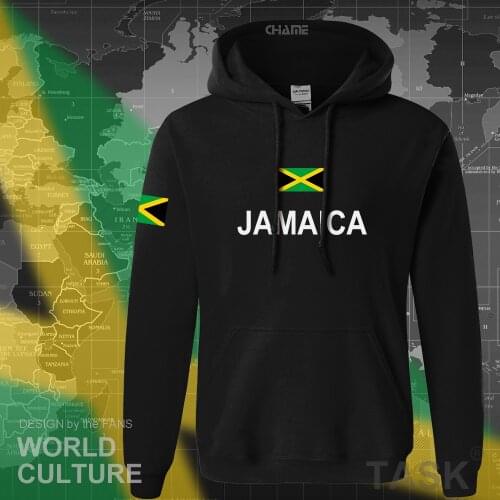 Jamaica hoodie men sweatshirt sweat new hip hop streetwear tracksuit nation footballer sporting country new flag JAM Jamaican
