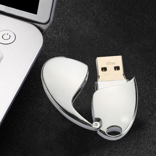 K30 32GB/64GB/128GB USB Flash Drive Shock Proof Data Storage Metal Portable Metal Thumb Drive for TV