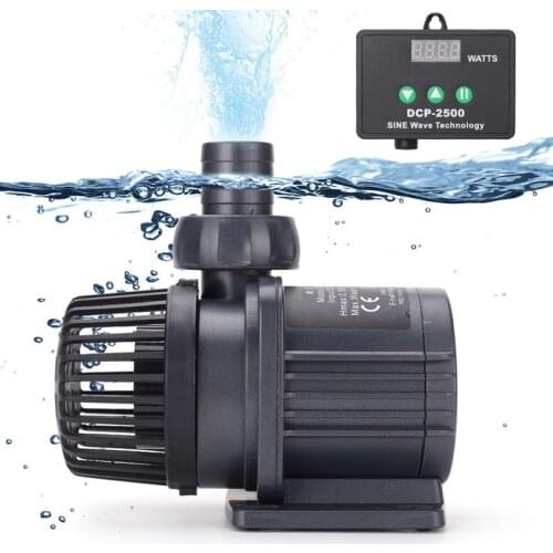100-240V Sinusoidal Pump Fish Tank Water Pump 23-165W Mute Suitable For Fresh Seawater Aquarium Submersible Pump