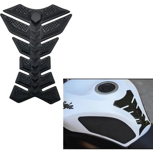3D Fishbone Stickers Car Motorcycle Tank Pad Tankpad Protector For Motorcycle Universal Fishbone