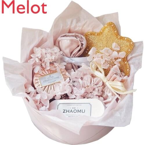 Scented Candles Immortality Birthday Flower Box of High-grade Bridesmaid Wedding Gifts High Quality and Durable Good Stuff