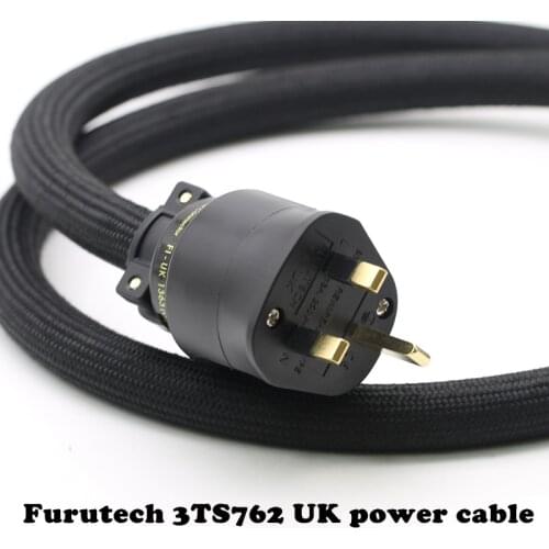 Furutech FP 3TS762 purple shirt dragon king hifi UK/EU/US fever audio amplifier power cord
