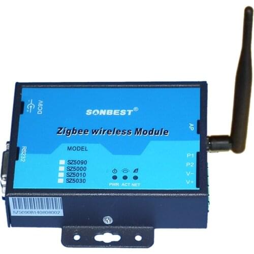 ZigBee Wireless Data Acquisition Module Modbus RTU Protocol, Receiving Module Distance Can Be Customized Genuine