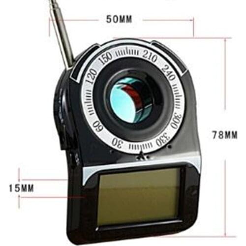 CC309 Wireless Scanner Signal GSM Device Finder RF Detector Micro Wave Detection Security Sensor Alarm Anti-Spy Bug Detect