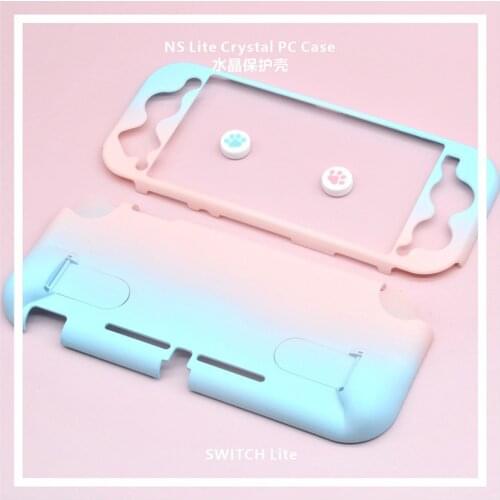 Switch Lite 2019 NS Mini Console Case cover Colorful PC Protective Coque Shell For Nintendo Switch Lite Detachable Ultra Thin