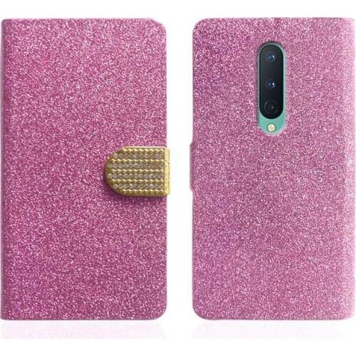 Phone Case For OnePlus 8 Flip Leather Cover Fashion Wallet Stand Luxury Silicone Case For OnePlus 8 1+ 8 Protective Shell Bags