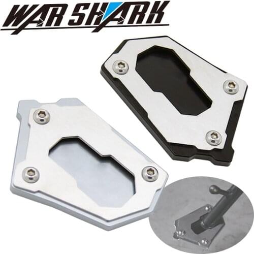 CNC Motorcycle Side Kickstand Stand Extension Plate Enlarge For BMW R1250GS 2018 R1200GS LC 2013-2018 2017 2016 R1200GS Rallye