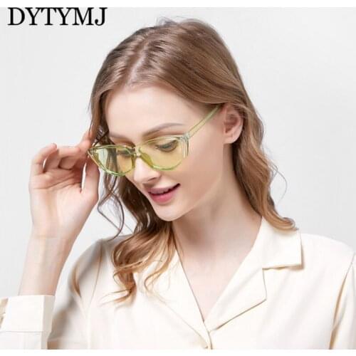 DYTYMJ Vintage Cat Eye Sunglasses Womens Fashion High Quality Luxury Sunglasses Women Cat Eye Lentes De Sol Mujer Wholesale