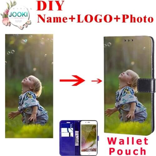 JOOKI J3 2018 Customized DIY Print Photo Phone Leather Cover Case For Samsung Galaxy J3 2018 PU Leather Flip Case