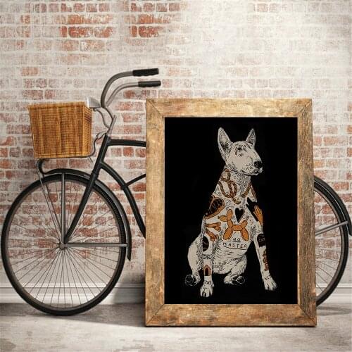 Classic Inspirational Quotes Japanese Morita Dogs Canvas Paintings Posters and Prints Wall Art Pictures for Living Room Decor