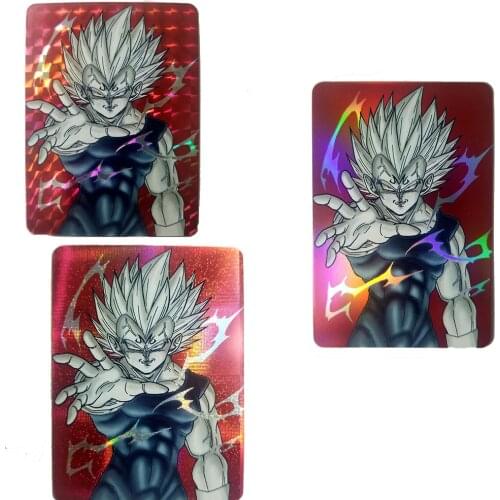 Dragon Ball Majin Bejita Yonsei Vegeta IV Flash card collection card Gifts for children Commemorative card Ornaments