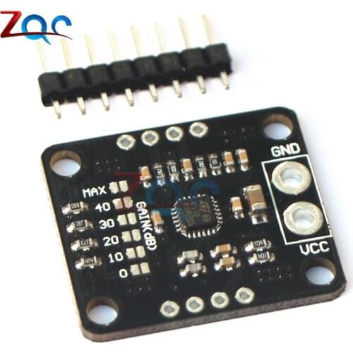 TS472 Electret Microphone Very Low Noise Audio Preamplifier Board With 2.0 V Bias Output And Active Low Standby Mode Module