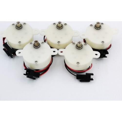 5PCS/LOT 300 miniature geared motor 3-6V gear motor 10-20 rpm Mute High torque Geared motor