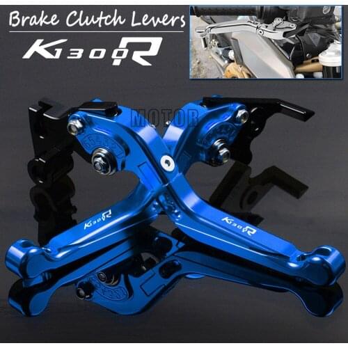 Motorbike CNC Aluminum Brake Clutch Levers For BMW K1300R 2009-2015 2010 2011 K 1300 K1300 R Adjustable Folding Extendable Lever
