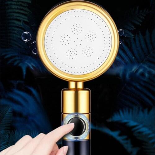 Professional Shower Rose Head Pressurize Handheld Shower Aluminum 360 Degree Shower Head Powerful Shower Head for Shower