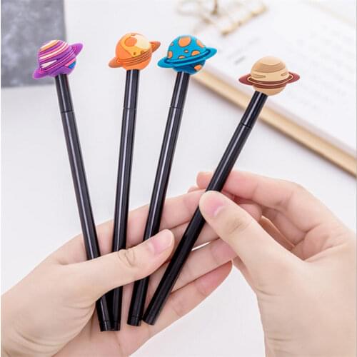 4pcs Spacecraft Pen Creative Space Stationery Wedding Gift for Guest Baby Shower Decorations Birthday Party Decoration Kids-S