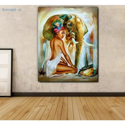 Hand-painted abstract painting Egypt Landsacpe art on canvas beauty Islamic home decoration Arabic Art Calligraphy oil painting