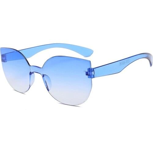 2020 New Cateye Sunglasses Women Men Vintage Glasses Brand Designer For Women Mirror Retro Lunette De Soleil Femme UV400