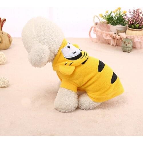 YooLook Solid Color Dogs Clothes Tiger Deformation Dogs Clothes for Small Medium Dog Hooded Pet Clothes Jacket Ropa Para Perros