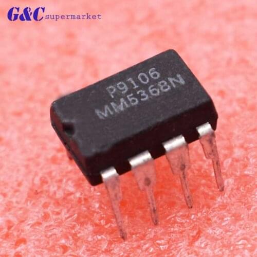 1/5PCS MM5368N 8PINS MM5368 5368 CMOS OSCILLATOR DIVIDER CIRCUIT IC NSC diy electronics