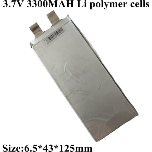 10pcs Lipo 3.7v 3300mah Battery 40C Lipo Battery for 2s 3s 4s 5s 6s 3300mah Diy Battery Rc Helicopter Car Rc Truck 11.1v 14.8v