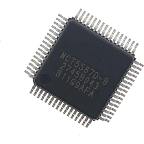 2PCS-10PCS NCT5567D-B QFP-64 NCT5567DB QFP64 NCT5567D NCT5567 5567 new and original