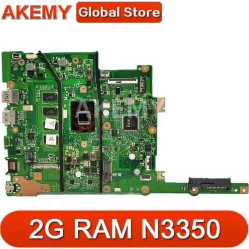 90NB0C50-R00040 For ASUS E402NAS E402NA E402N Laptop Mainboard Motherboard w/ 2G RAM /N3350(14 inch Laptop )