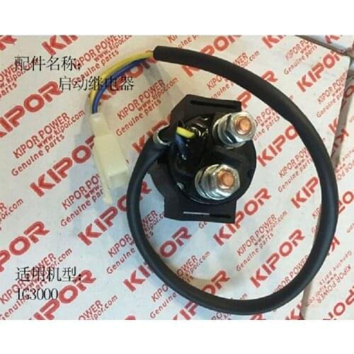 Free shipping Start relay GY6 inverter IG3000 IG3000E diesel engine kipor kama