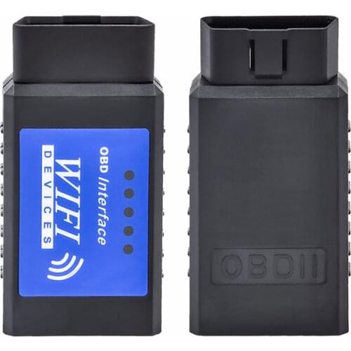 High Quality Newest Version ELM327 WIFI OBDII Diagnostic Wireless Scanner For IPhone Touch ELM 327 WIFI OBD 2 Scanne