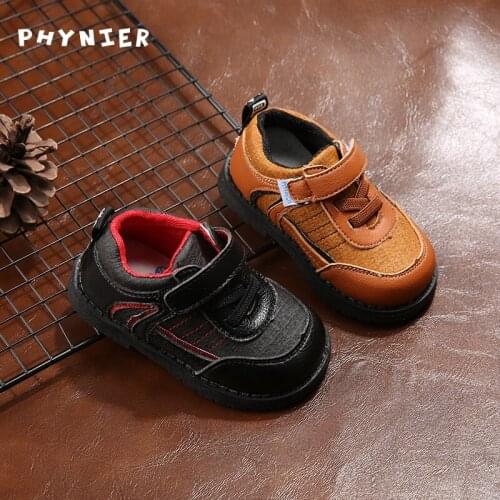 Finil spring new boys shoes 1-2-3-5 years old childrens shoes soft bottom baby toddler casual shoes tide