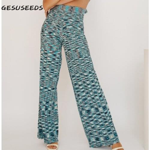 Gesuseeds Women's Knitted Trousers