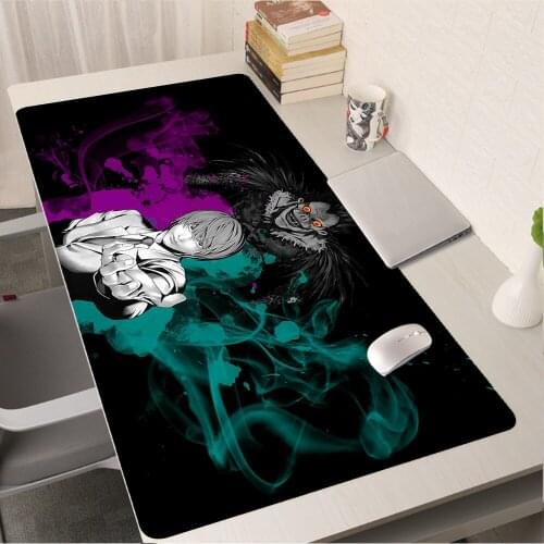 Death Note MatsKira Gaming Mouse Pad Big Keyboard Mousepad Anime Notebook Gamer Accessories Padmouse 900x400x2mm Mat Desktop