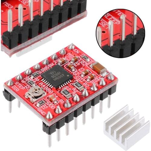 Mayitr 5pcs 1.5x2mm Stepper Motor Driver A4988 Stepper Motor Driver Module 3D Printer Polulu StepStick RAMPS RepRap