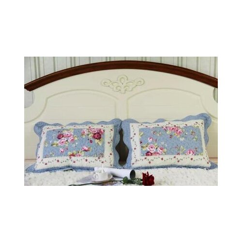 Pillow Case Cotton comfortable soft printed pastoral floral cartoon pillow cover 40*60cm Valentines Day Gift free shipping