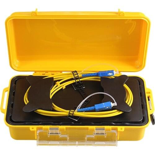OTDR Launch Cable Fiber Optic Extension Box OTDR Dead Zone Eliminator Singlemode 1KM with SC/UPC-SC/UPC Connector