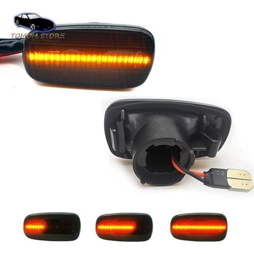 Sequential Blinker LED Side Marker Light for Lexus IS200 IS300 LS430 UCF30 Scion xB Car Styling LED Turn Signal Repeater Amber