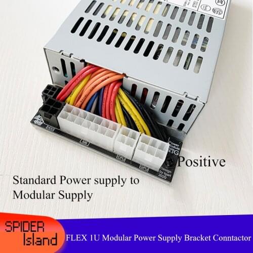 Enhance FLEX power supply1U power supply to Modular Power supply Power supply board bracket Adapter Board