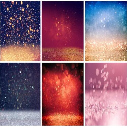SHENGYONGBAO Art Fabric Photography Backdrops Prop Glitter Facula Light Spot Theme Photography Background 21318GBT-06