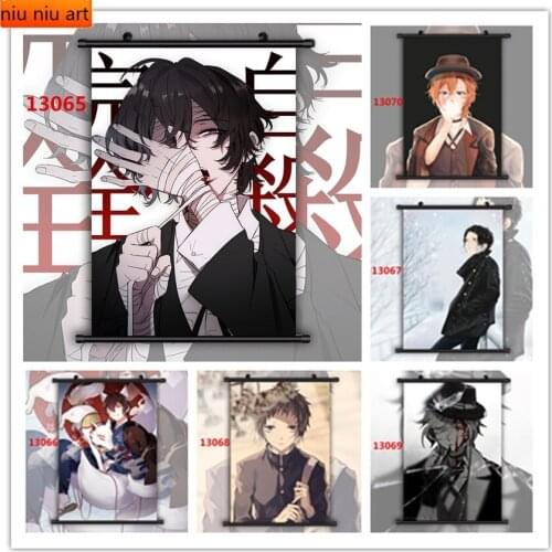 Wenhao Stray Dog Anime 5D DIY Full Diamond Embroidery Diamond Inlaid Diamond Mosaic Cross Stitch Kits Room Decoration