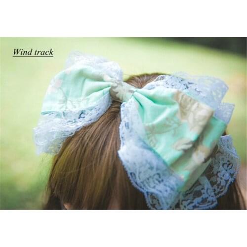 4 Colors Lolita Headdress Women Lovely Dress Accessories Headband Handmade H